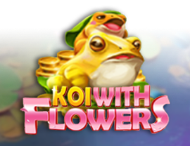Koi with Flowers